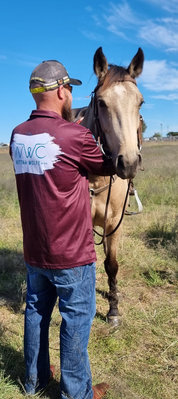 Maroon Shirt